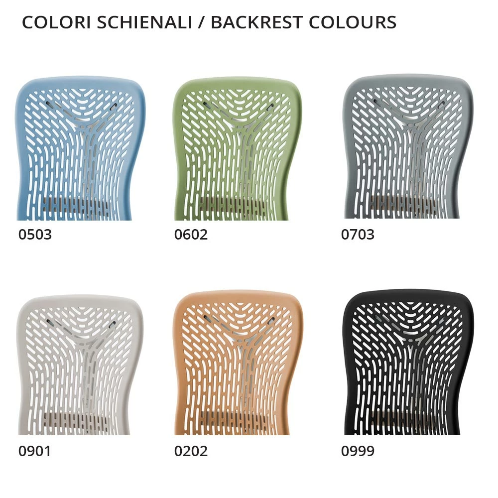 Ergonomische En Draaibare Bureaustoel Met Armleuningen Made In Italy - Fulvio 9 Ergonomische En Draaibare Bureaustoel Met Armleuningen Made In Italy - Fulvio - Afbeelding 9