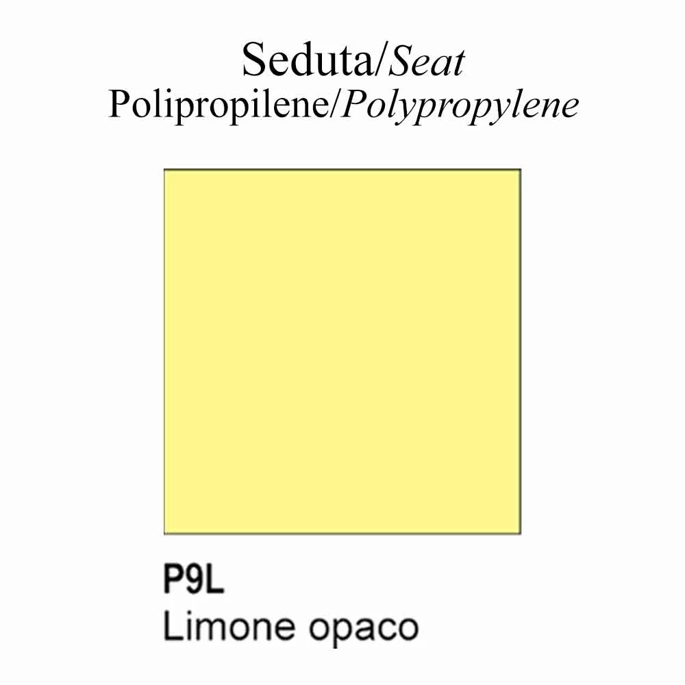 Bureaustoel In Polypropyleen Met Wielen Made In Italy - Connubia Academy 7 Bureaustoel In Polypropyleen Met Wielen Made In Italy - Connubia Academy - Afbeelding 7