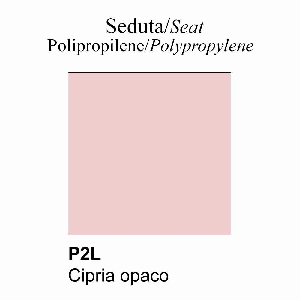 Bureaustoel In Polypropyleen Met Wielen Made In Italy - Connubia Academy 5 Bureaustoel In Polypropyleen Met Wielen Made In Italy - Connubia Academy - Afbeelding 5