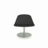 Moderne Stoel Met Ronde Basis Llounge Door Luxy, Made In Italy
