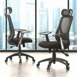 Directionele En Operationele Office Black Chair - Gerlanda