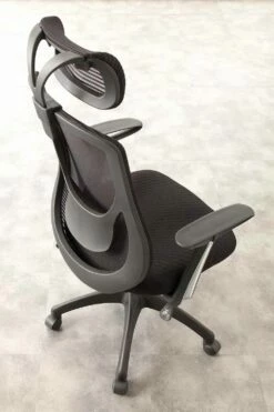 Directionele En Operationele Office Black Chair - Gerlanda -Slide Shop sedia da ufficio operativa e semidirezionale in tecnoete nera gerlanda 4