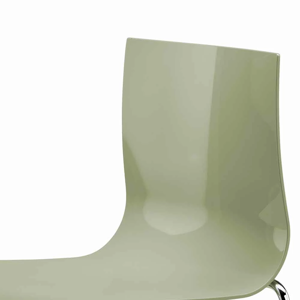 Moderne Kantoor- Of Woonkamerstoel Staal, Gekleurd Gerecycled Plastic - Verenza 4 Moderne Kantoor- Of Woonkamerstoel Staal, Gekleurd Gerecycled Plastic - Verenza - Afbeelding 4