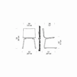 Moderne Kantoor- Of Woonkamerstoel Staal, Gekleurd Gerecycled Plastic - Verenza 20 Moderne Kantoor- Of Woonkamerstoel Staal, Gekleurd Gerecycled Plastic - Verenza -Slide Shop sedia moderna ufficio o soggiorno acciaio plastica colorata riciclata verenza 9
