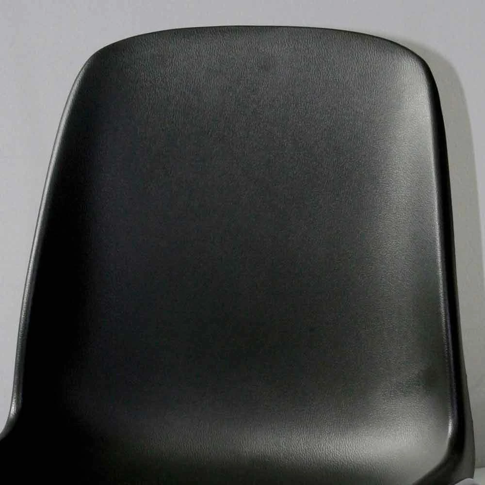 Stoel Voor Vergaderruimte Of Moderne Vergaderruimte In Metaal En Zwart ABS - Zetica 3 Stoel Voor Vergaderruimte Of Moderne Vergaderruimte In Metaal En Zwart ABS - Zetica - Afbeelding 3