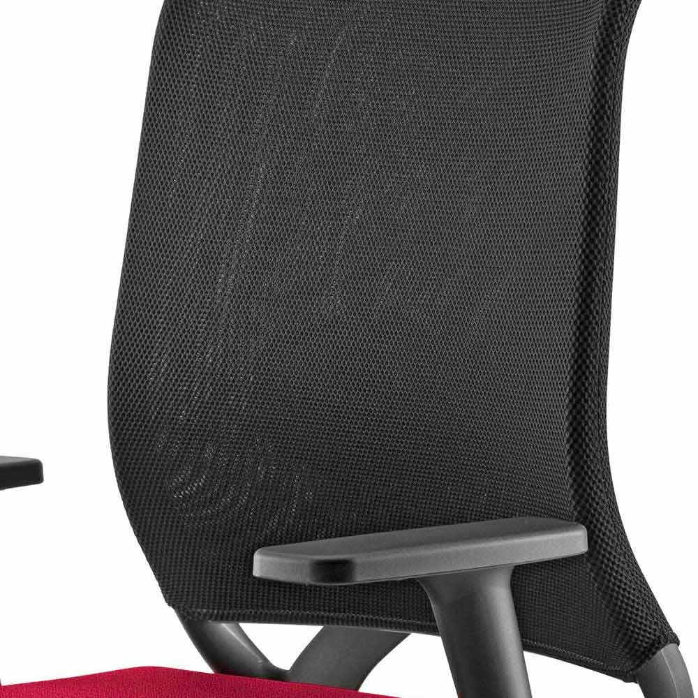Draaibare Ergonomische Design Bureaustoel Met Armleuningen En Wielen - Meliva 3 Draaibare Ergonomische Design Bureaustoel Met Armleuningen En Wielen - Meliva - Afbeelding 3