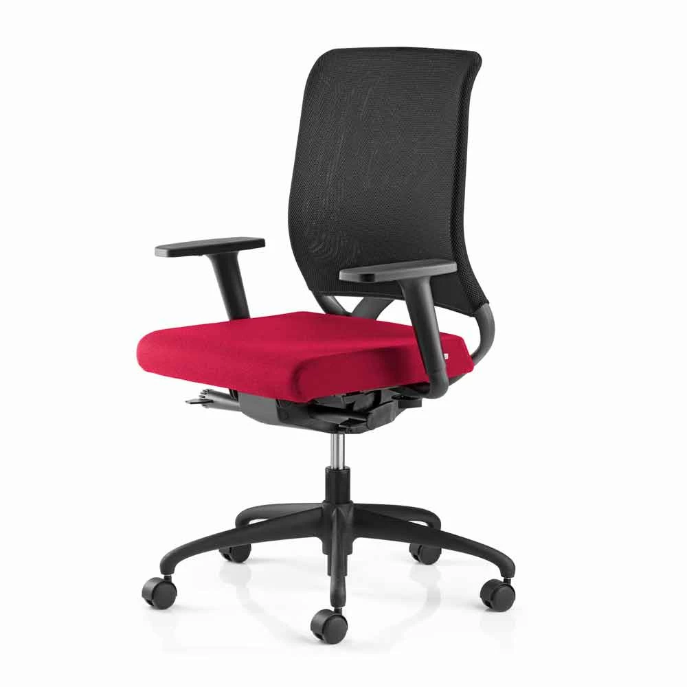 Draaibare Ergonomische Design Bureaustoel Met Armleuningen En Wielen - Meliva 1 Draaibare Ergonomische Design Bureaustoel Met Armleuningen En Wielen - Meliva