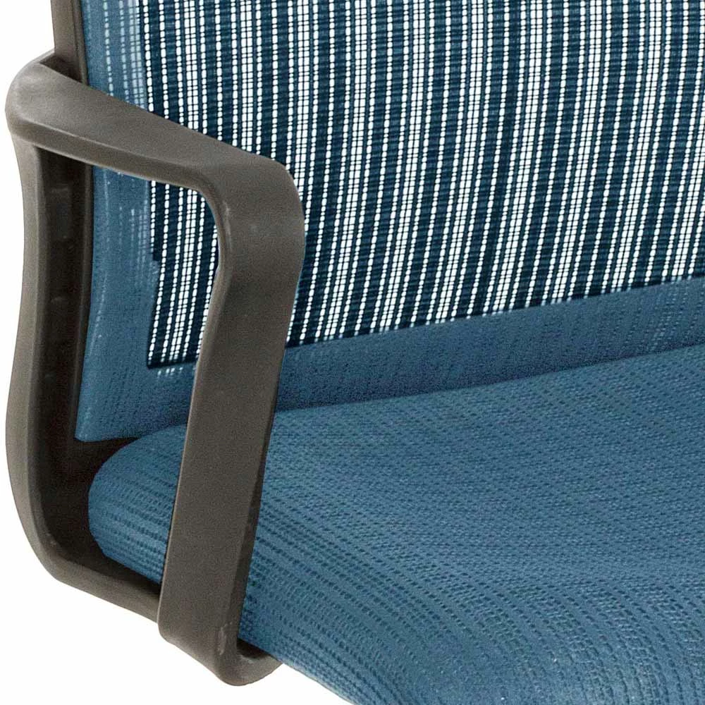 Kunststof En Stoffen Bureaustoel Met Armleuningen En Hoofdsteun - Sainta 11 Kunststof En Stoffen Bureaustoel Met Armleuningen En Hoofdsteun - Sainta - Afbeelding 11