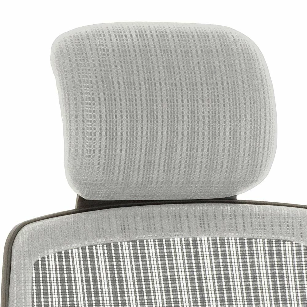 Kunststof En Stoffen Bureaustoel Met Armleuningen En Hoofdsteun - Sainta 6 Kunststof En Stoffen Bureaustoel Met Armleuningen En Hoofdsteun - Sainta - Afbeelding 6