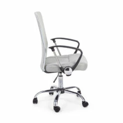 Bureaustoel Met Armleuningen In Staal En Gekleurd Polyester - Barberina -Slide Shop sedia ufficio con braccioli in acciaio e poliestere colorato barberina 8