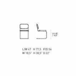 Bureaustoel In Leer Met Structuur In Verchroomd Staal Made In Italy - Octant -Slide Shop sedia ufficio in pelle con struttura in acciaio cromato made in italy ottante 14