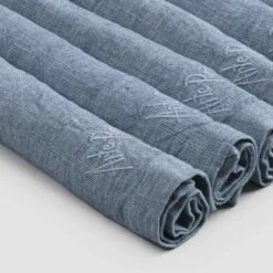 Elegant Linnen Servet Met Vouwrand, 6 Gekleurde Stukken - Onestini -Slide Shop servizio tovaglioli in lino elegante e bordo piega 6 pezzi colorati onestini 4