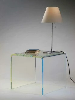 Set Van 2 Moderne Design Nachtkastjes In Methacrylaat Made In Italy - Leielui -Slide Shop set comodini di moderno design in metacrilato made in italy leielui 2