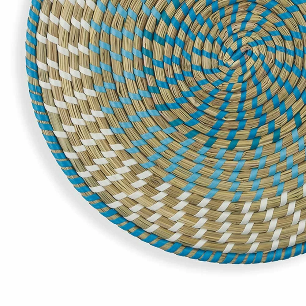 Ronde Placeholder In Stro Diverse Afwerkingen 12 Stuks - Folk 3 Ronde Placeholder In Stro Diverse Afwerkingen 12 Stuks - Folk - Afbeelding 3