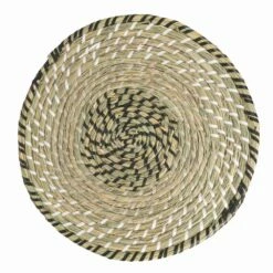 Ronde Placeholder In Stro Diverse Afwerkingen 12 Stuks - Folk 11 Ronde Placeholder In Stro Diverse Afwerkingen 12 Stuks - Folk -Slide Shop sottopiatto segnaposto rotondo in paglia varie finiture 12 pezzi folk 4