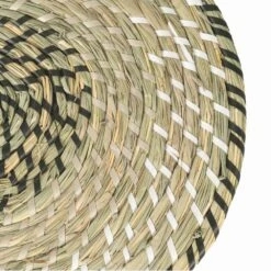 Ronde Placeholder In Stro Diverse Afwerkingen 12 Stuks - Folk 12 Ronde Placeholder In Stro Diverse Afwerkingen 12 Stuks - Folk -Slide Shop sottopiatto segnaposto rotondo in paglia varie finiture 12 pezzi folk 5