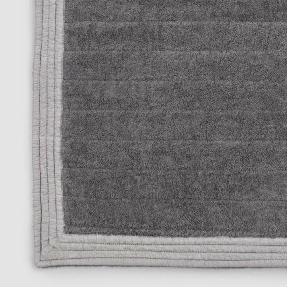 Rechthoekig Badkamerkleed In Shabby Chic-design Met Gekleurd Spons - Ginova 2 Rechthoekig Badkamerkleed In Shabby Chic-design Met Gekleurd Spons - Ginova - Afbeelding 2