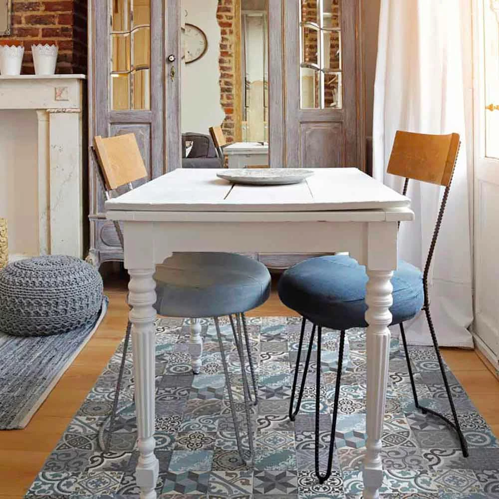 Modern Gekleurd Fantasie Pvc En Polyester Keukentapijt - Belita 2 Modern Gekleurd Fantasie Pvc En Polyester Keukentapijt - Belita - Afbeelding 2