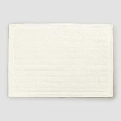 Rechthoekig Badkamertapijt In Gekleurde Badstof, Design Shabby Chic - Ginova