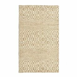 Modern Design Woonkamertapijt Van Handgemaakte Wol En Katoen - Minera