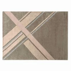 Woonkamer Tapijt Van Wol, Katoen En Viscose, Luxe Gemaakt In Italië - Rick