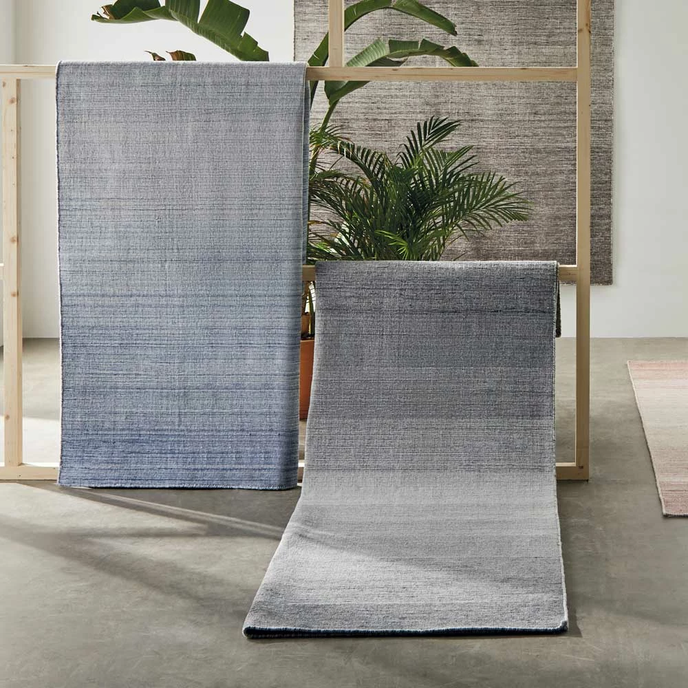 Rechthoekig Vloerkleed Handgeweven Van Polyester En Katoen - Zonte 10 Rechthoekig Vloerkleed Handgeweven Van Polyester En Katoen - Zonte - Afbeelding 10