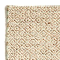 Handgeweven Vloerkleed In Modern Design Van Wol En Katoen - Rivet -Slide Shop tappeto da salotto tessuto a mano in lana e cotone design moderno rivetto 6