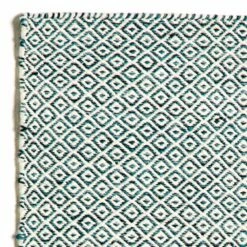 Handgeweven Vloerkleed In Modern Design Van Wol En Katoen - Rivet -Slide Shop tappeto da salotto tessuto a mano in lana e cotone design moderno rivetto 8