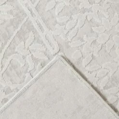 Design Beige Tapijt Met Tekening In Viscose En Polyester - Occitanië -Slide Shop tappeto di design con disegno beige in poliestere e viscosa occitania 10