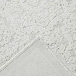 Design Beige Tapijt Met Tekening In Viscose En Polyester - Occitanië -Slide Shop tappeto di design con disegno beige in poliestere e viscosa occitania 18