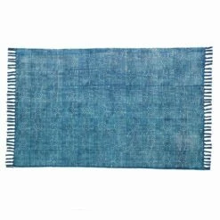 Etnische Gekleurde Rechthoekige Stoffen Vloerkleed Met Kwastjes - Fibraù -Slide Shop tappeto etnico colorato rettangolare in tessuto con nappe fibrau 3