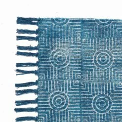 Etnische Gekleurde Rechthoekige Stoffen Vloerkleed Met Kwastjes - Fibraù -Slide Shop tappeto etnico colorato rettangolare in tessuto con nappe fibrau 4