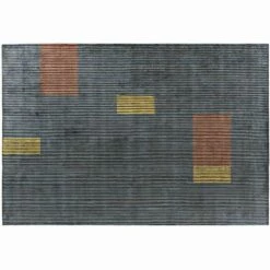 Handgemaakt Modulair Gekleurd Tapijt In Viscose Geweven In India - Gilberto -Slide Shop tappeto fatto a mano componibile colorato in viscosa tessuto in india gilberto 9