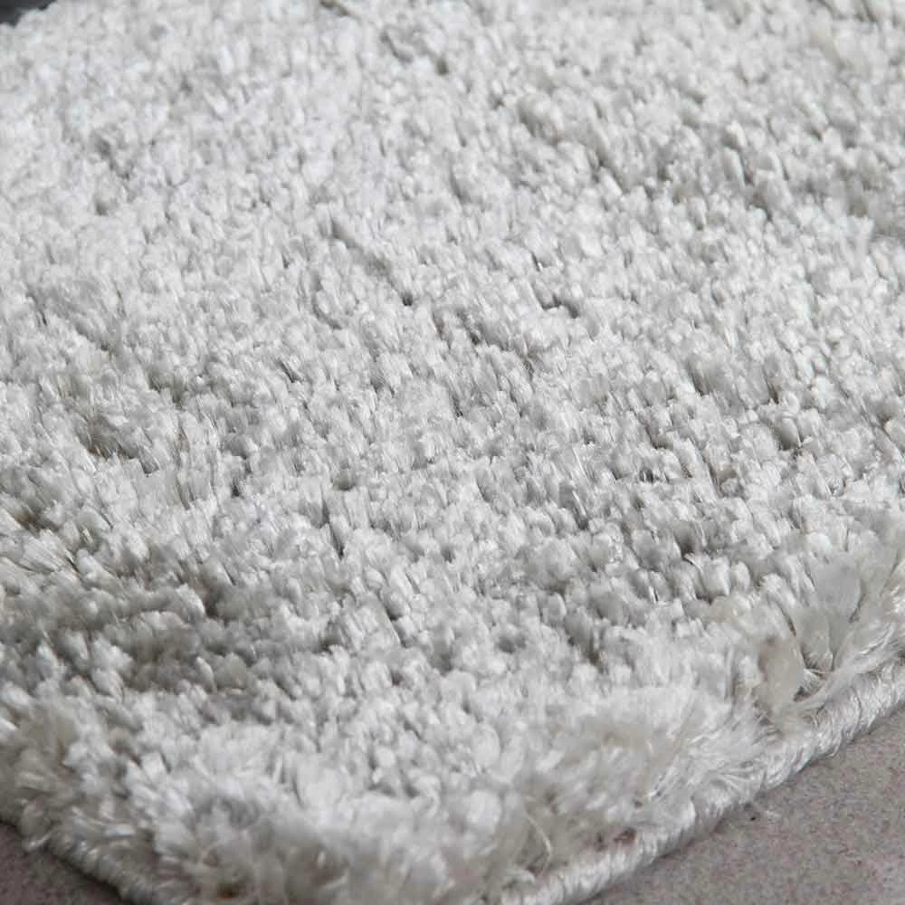 Modern Design Groot Langharig Tapijt In Gekleurde Zijde En Katoen - Etesia 2 Modern Design Groot Langharig Tapijt In Gekleurde Zijde En Katoen - Etesia - Afbeelding 2