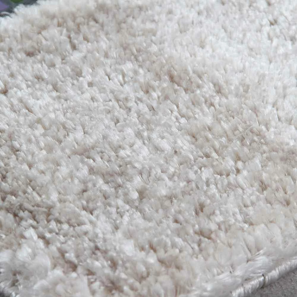 Modern Design Groot Langharig Tapijt In Gekleurde Zijde En Katoen - Etesia 4 Modern Design Groot Langharig Tapijt In Gekleurde Zijde En Katoen - Etesia - Afbeelding 4