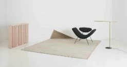 Modern Design Tapijt In Viscose En Katoen Met Gekleurde Franjes Van Zijde - Garbino -Slide Shop tappeto in viscosa e cotone con frange colorate in seta design moderno garbino 10