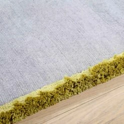 Modern Design Tapijt In Viscose En Katoen Met Gekleurde Franjes Van Zijde - Garbino -Slide Shop tappeto in viscosa e cotone con frange colorate in seta design moderno garbino 7