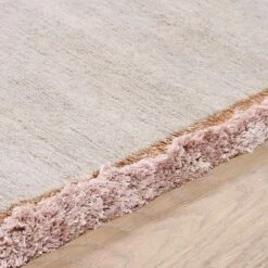 Modern Design Tapijt In Viscose En Katoen Met Gekleurde Franjes Van Zijde - Garbino -Slide Shop tappeto in viscosa e cotone con frange colorate in seta design moderno garbino 9