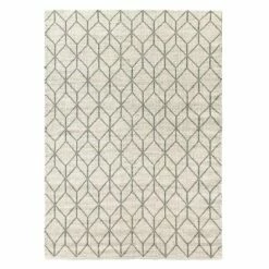 Modern Handgeweven Tapijt Met Geometrisch Ontwerp In Wol Voor De Woonkamer - Geome