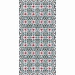 Rechthoekig Woonkamertapijt In Modern Majolica Fantasy Vinyl - Costa