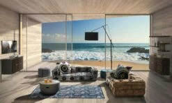 Rechthoekig Tapijt In Blauw Kelim-katoen Of Gekleurd Patchwork - Vezel 9 Rechthoekig Tapijt In Blauw Kelim-katoen Of Gekleurd Patchwork - Vezel -Slide Shop tappeto rettangolare in cotone kilim blu con patchwork colorato fibra 4