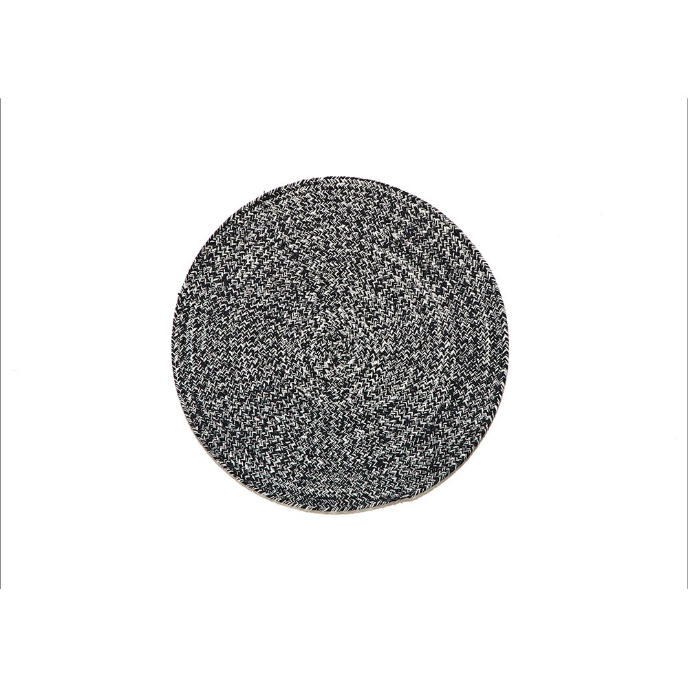 Modern Rond Tapijt Voor De Woonkamer Van Handgeweven Katoen - Redondo 3 Modern Rond Tapijt Voor De Woonkamer Van Handgeweven Katoen - Redondo - Afbeelding 3