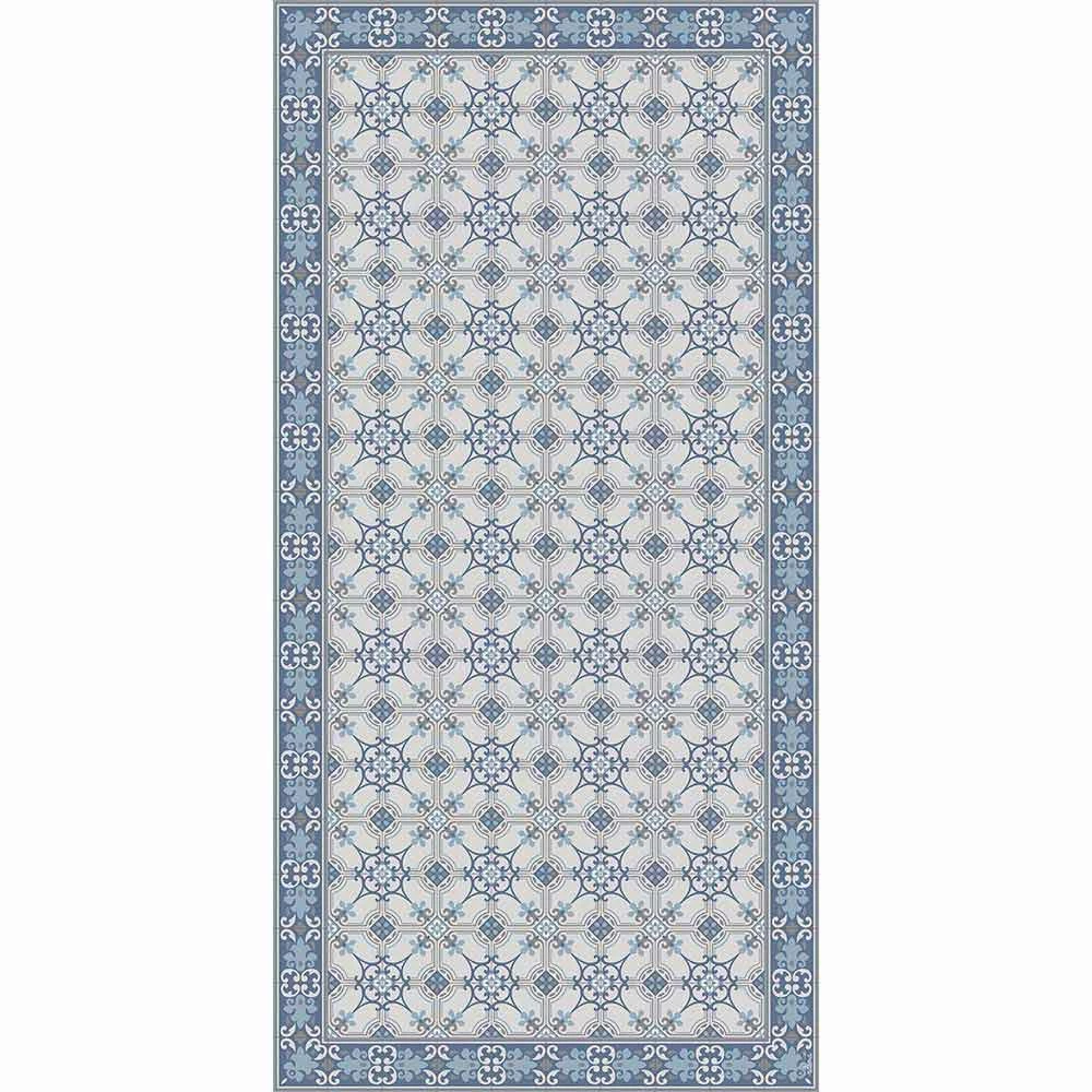 Design Woonkamertapijt In Pvc En Polyester Met Rechthoekig Patroon - Chico 1 Design Woonkamertapijt In Pvc En Polyester Met Rechthoekig Patroon - Chico