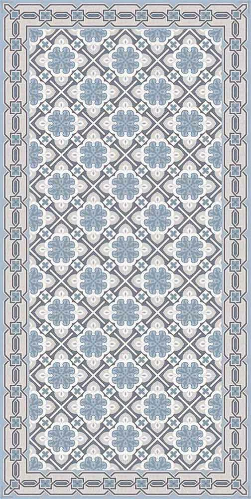 Design Woonkamertapijt In Rechthoekig Vinylpatroon - Petunia 3 Design Woonkamertapijt In Rechthoekig Vinylpatroon - Petunia - Afbeelding 3