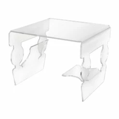 Lage Salontafel In Transparant Recyclebaar Plexiglas - Anesio