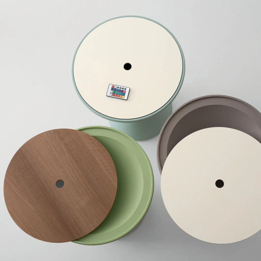 Salontafelcontainer Voor Woonkamer In Polyethyleen Made In Italy - Acuto 8 Salontafelcontainer Voor Woonkamer In Polyethyleen Made In Italy - Acuto - Afbeelding 8