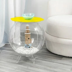 Salontafel / Ronde Gele Container Biffy, Modern Design Made In Italy 11 Salontafel / Ronde Gele Container Biffy, Modern Design Made In Italy -Slide Shop tavolino contenitore tondo giallo biffy design moderno made in italy 4