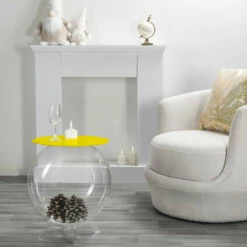Salontafel / Ronde Gele Container Biffy, Modern Design Made In Italy 12 Salontafel / Ronde Gele Container Biffy, Modern Design Made In Italy -Slide Shop tavolino contenitore tondo giallo biffy design moderno made in italy 5