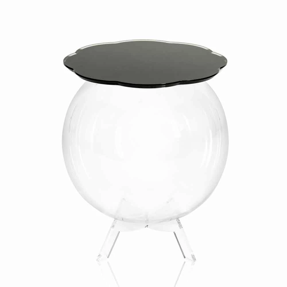 Salontafel / Round Black Box Biffy, Modern Design Made In Italy 1 Salontafel / Round Black Box Biffy, Modern Design Made In Italy
