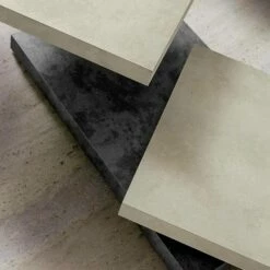 Salontafel Met Draaiende Bladen In HPL Made In Italy, Precious - Paris -Slide Shop tavolino da salotto con piani girevoli in hpl made in italy pregiato parigi 3